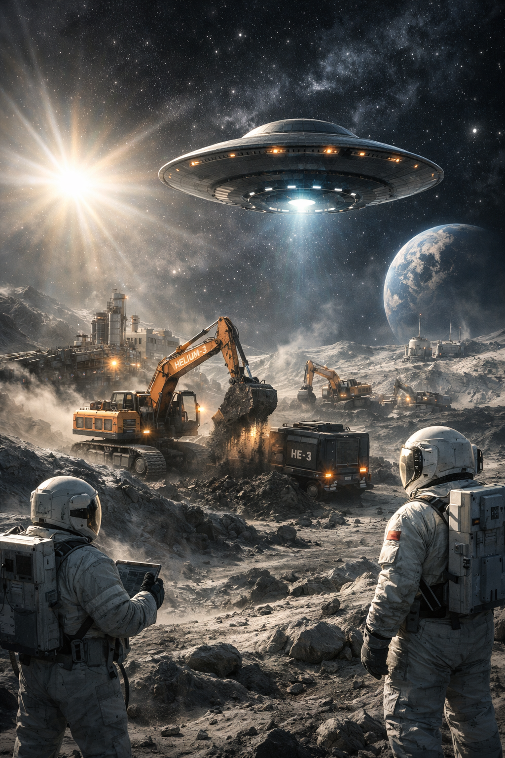 Helium 3 - tezba lide