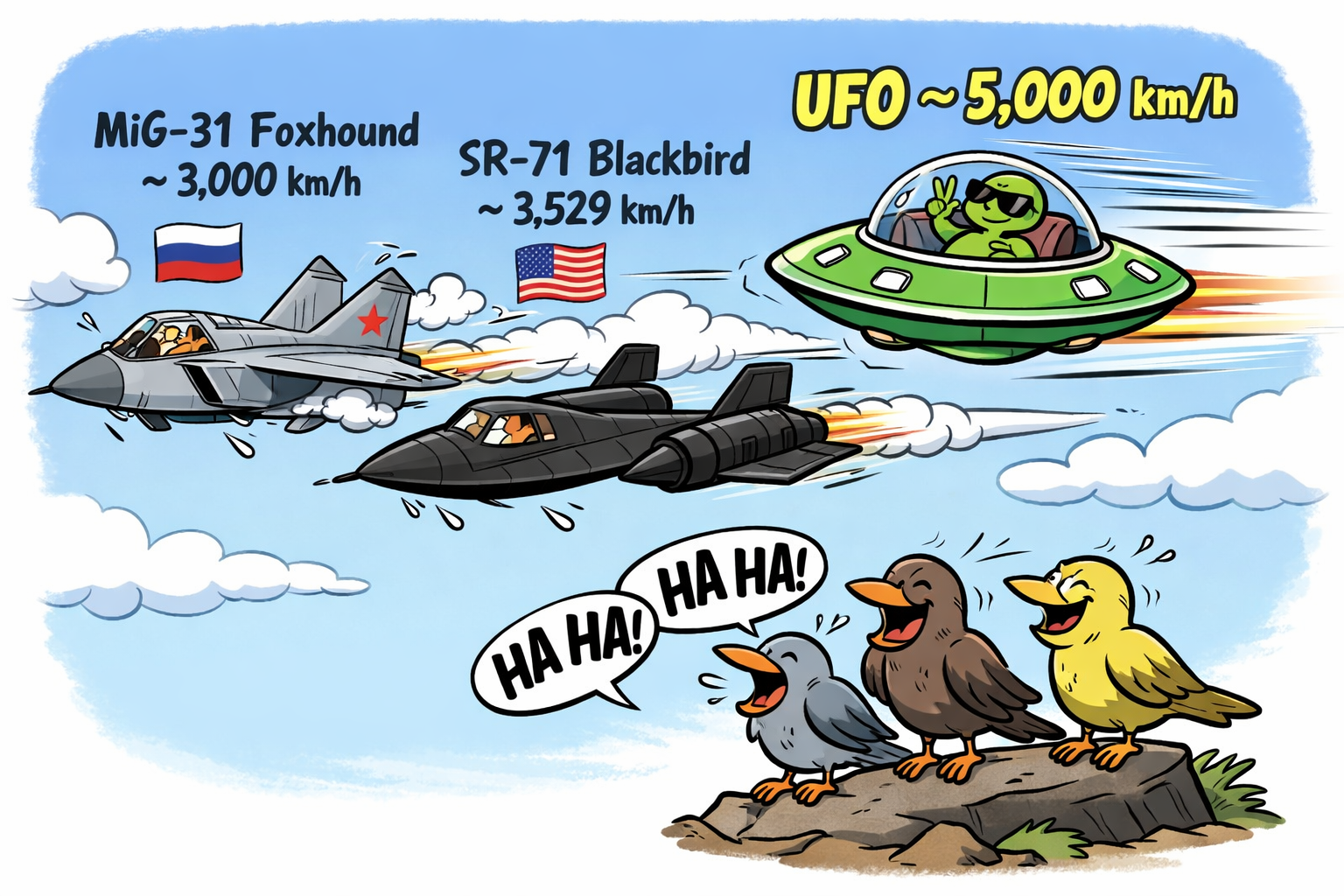 ufo and planes