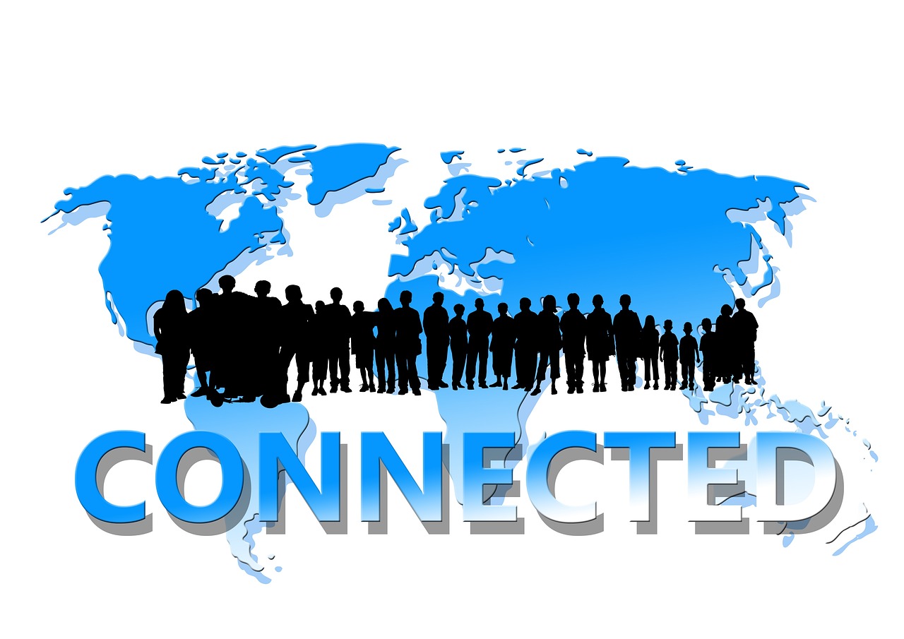 we are connected to the world