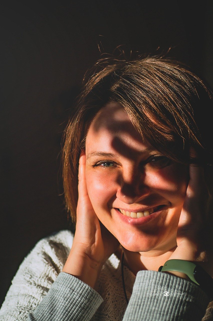 young-woman smiley