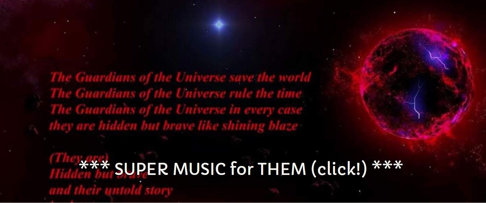 SUPER MUSIC FOR THEM promo banner