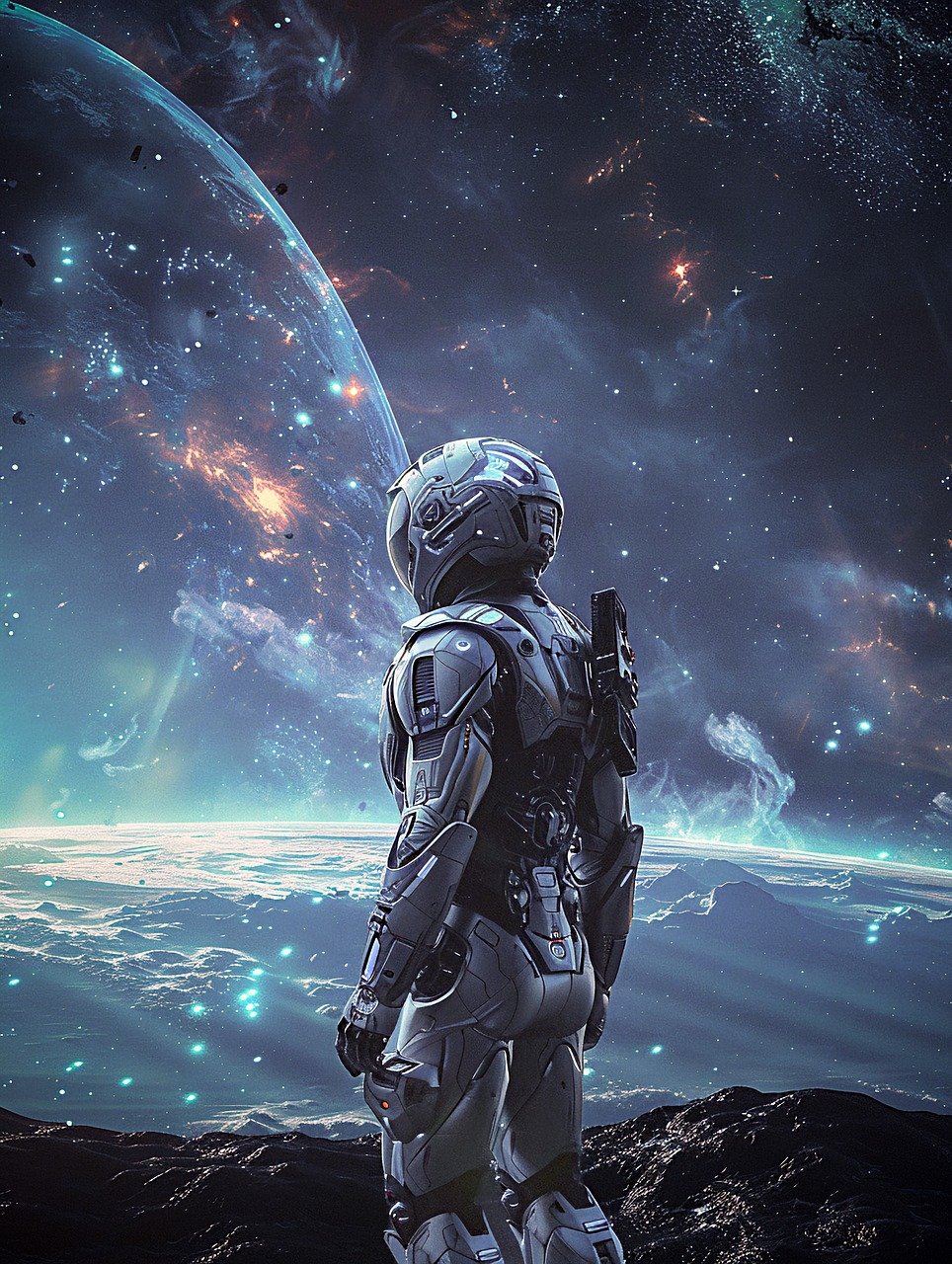 sci fi man